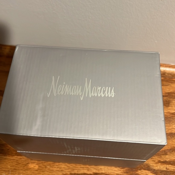 Vintage Neiman Marcus Double Old Fashion Glass Barn set of 4 (2x2) - Picture 1 of 12